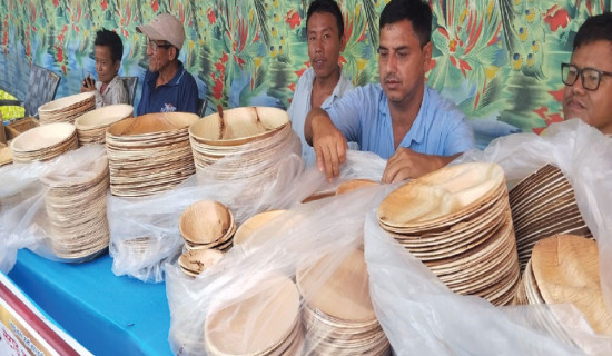 Selling of betelnut leaves beneficial in Urlabari