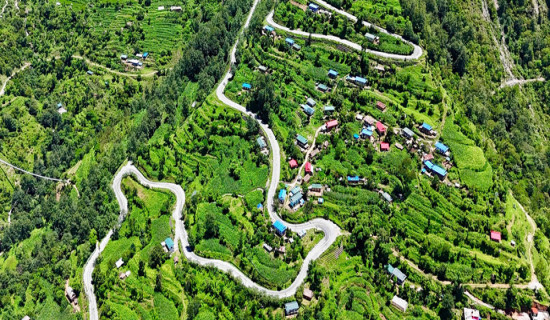 Section of Mid-Hill Highway handed over in Rukum