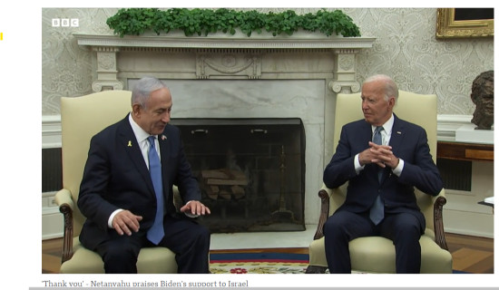 Netanyahu meets Biden to close 'gaps' on Gaza ceasefire deal