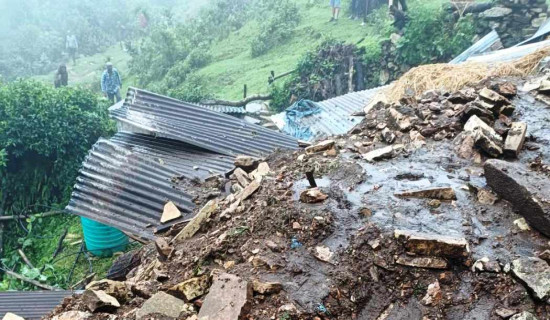 House collapse in Surkhet leaves 8 injured