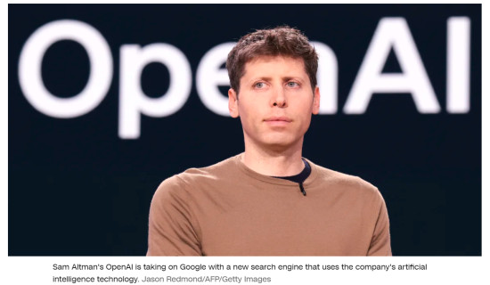 OpenAI is taking on Google with a new artificial intelligence search engine