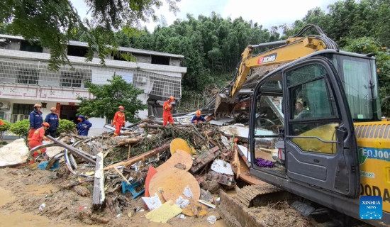 Death toll rises to 11 after landslide hits central China village