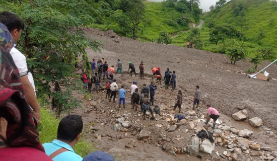 Body of man buried in landslide found