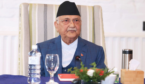 UML confers entire leadership of party on Chairman Oli