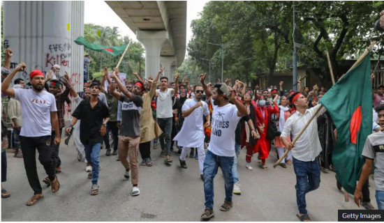 Bangladesh anti-government protests kill more than 70