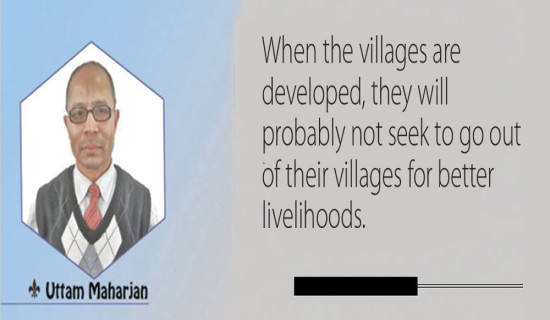 Give Priority To Rural Development