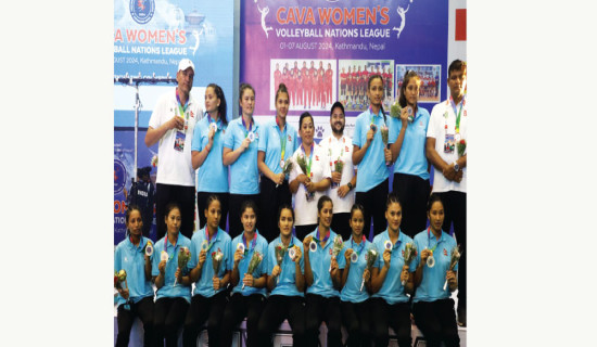 Nepal facing India in final of CAVA Women’s Volleyball today