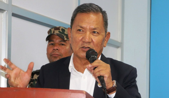 Reinforce institutions for democracy: Leader Rijal