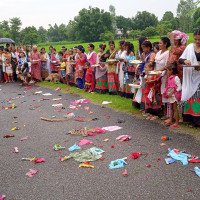 Beautiful Paheli Baraha Lake lacks access