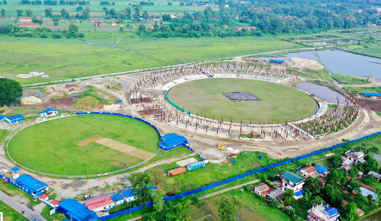 Construction of Gautam Buddha Cricket Stadium begins