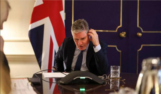 UK's Starmer urges Iran to refrain from Israel attack