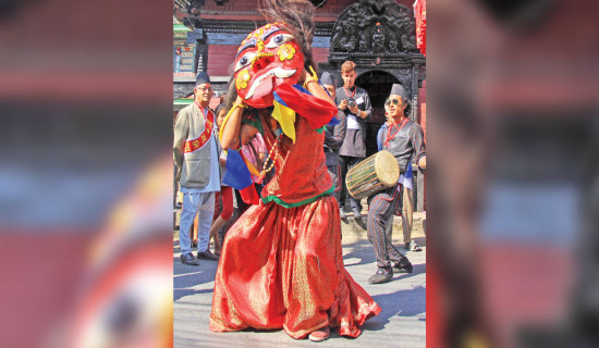 Lakhey Dance being preserved in Kaski