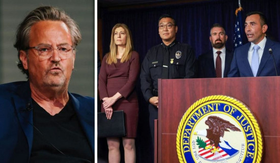 Five charged in connection with Matthew Perry's death