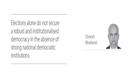 Can Election Alone Embody Democracy ?