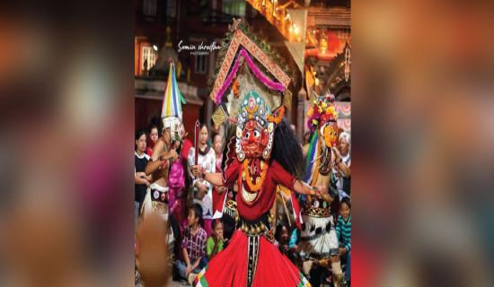 Mahakali and Bhairav dances  of Nagadesh concluding today