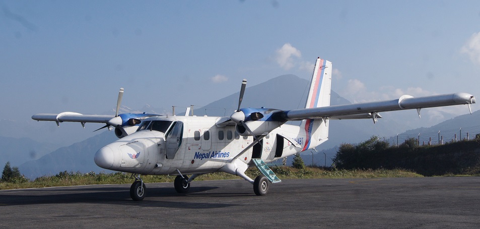 Suketar airport resumes flight service with weather improvement