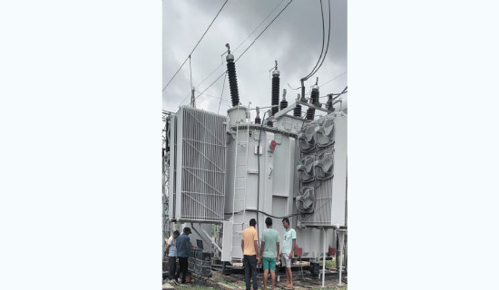 Petroleum storage depot being built  in on Rohini riverbank