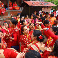 Indra Jatra formally begins (Photo Feature)