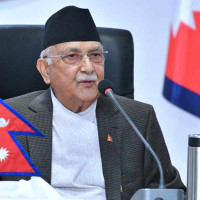 PM Oli urges civil servants to make country known for good governance