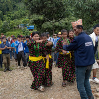 ‘Mobile fencing’ in Bahundangi to protect crops from elephants