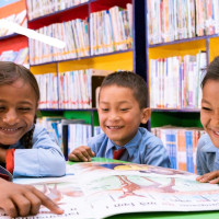 Leaky roofs in school send students to playground for class