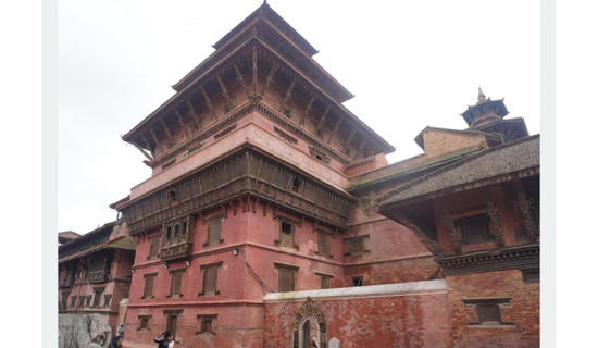 Reconstruction of Degu Taleju temple over