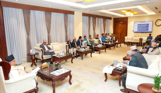 Ruling parties' top leaders discuss contemporary issues