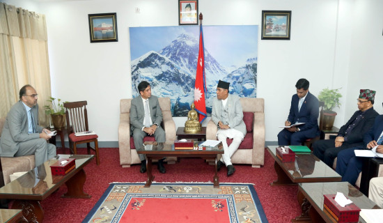 Pakistan ambassador calls on NA Chair Dahal