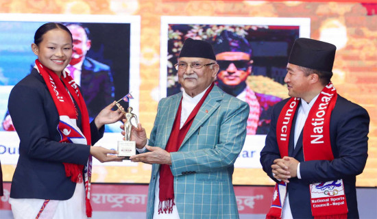 Nepal being known to world thru sports: PM Oli