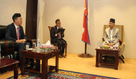 South Korean Ambassador calls on Vice President Yadav