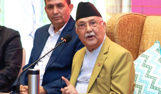 Establish UML as a leading political force: PM Oli