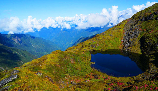 Splendid scene of Handi Pokhari