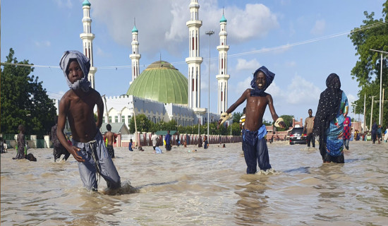 Torrential rains sweep through West and Central Africa