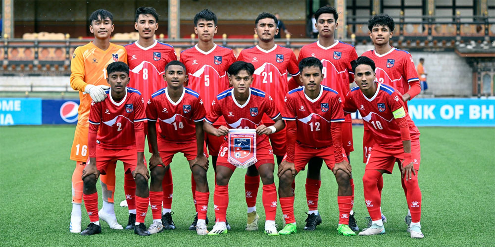 SAFF Championship Football: Nepal defeats Sri Lanka