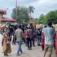 Flood victims moved to safer zone in Lumbini Province