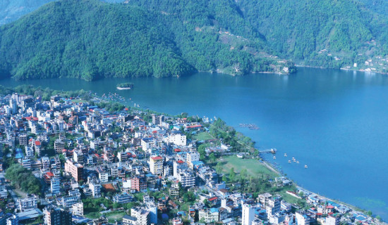 Mini street festival to celebrate  World Tourism Day in Pokhara