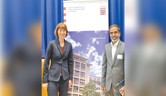 Adhikari nominated in Germany’s Integration Conference