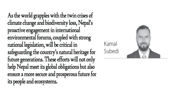 Strengthening Environmental Legislation