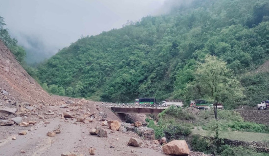 Jomsom-Kagbeni road section blacktopped