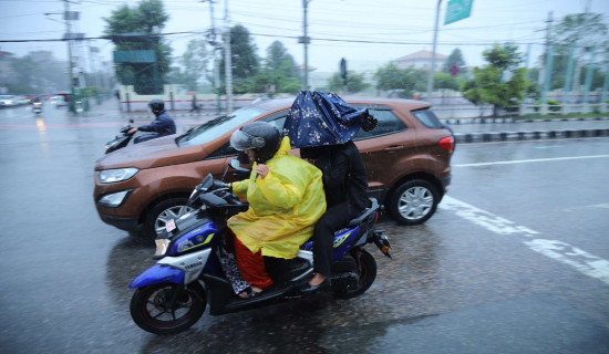 Kathmandu drenched in heavy rainfall (Photo Feature)