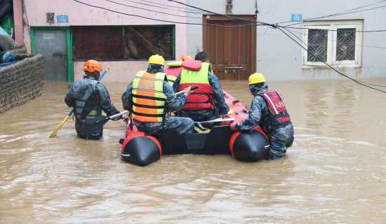 Security makes all-out efforts for rescue, relief; over 750 rescued in Kathmandu Valley alone