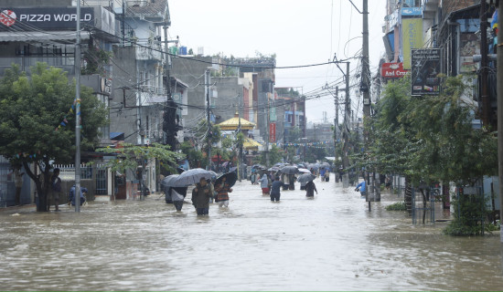 Rainfall to decrease from evening