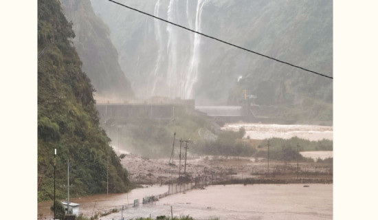 Upper Tamakoshi, several other hydro projects hampered by rains, floods