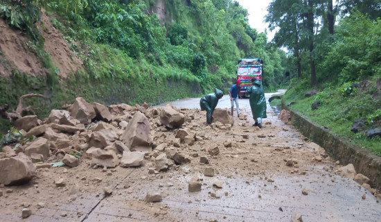 Flood victims moved to safer zone in Lumbini Province