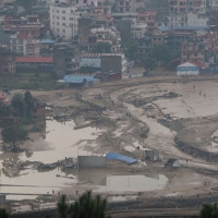 Truck plunges into Koshi Barrage, driver and passengers rescued