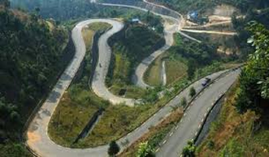 Vehicular movement from Taplejung at standstill after flood washes away Bailey bridge