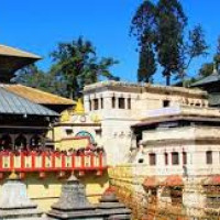 Rajdevi temple being decorated for Dashain