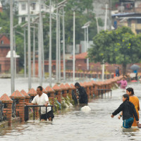 Farmers left with nothing as near-harvest paddy is washed away