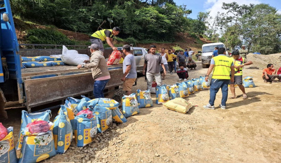 Teams mobilized to distribute assistance to disaster survivors in Kavre