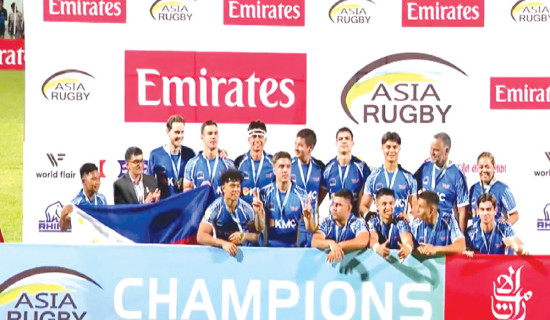 Philippines’ men and women lift  Asia Rugby Emirates 7s Trophy